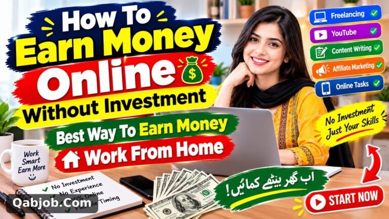 How To Earn Money Online Without Investment Work From Home
